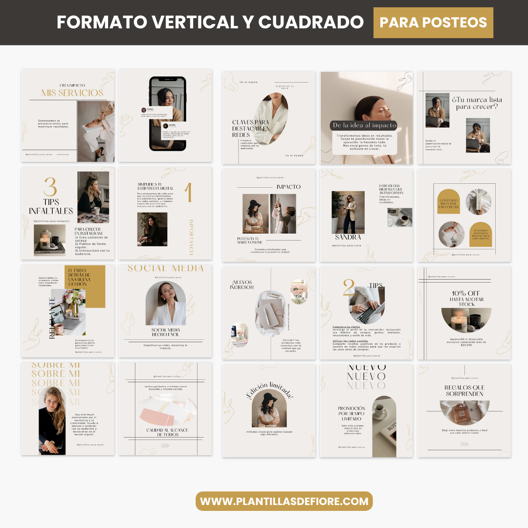 Plantillas Posteos – Calidez