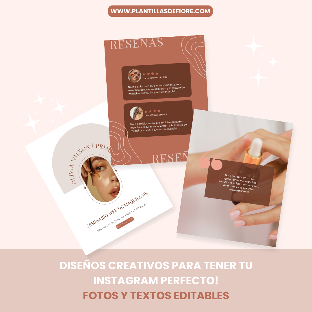 Plantillas Posteos – Estética