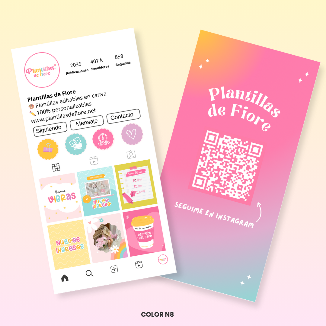 Tarjeta - Estilo Instagram