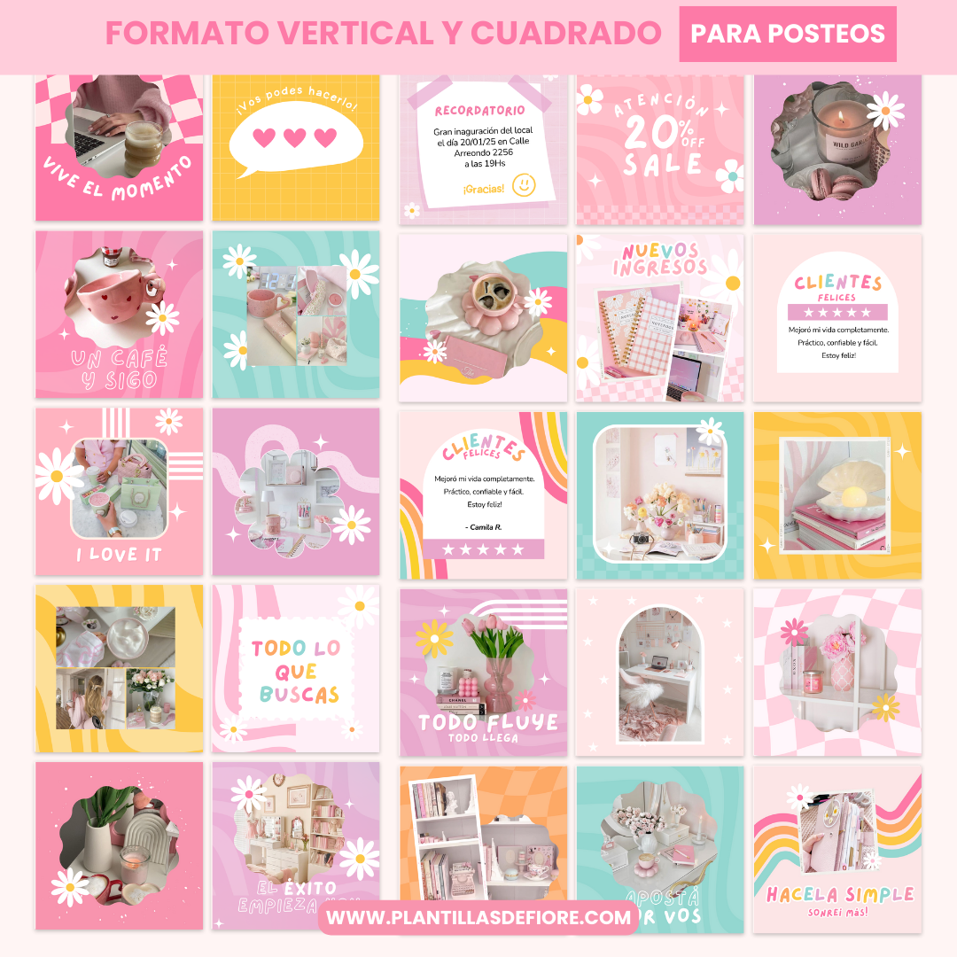 Plantillas Posteos – Allegra