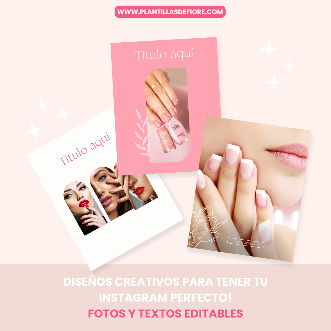 Plantillas Posteos – Manicurista