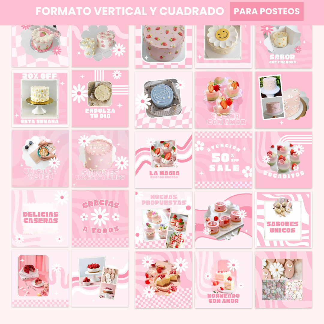 Plantillas Posteos – Dulzura Creativa