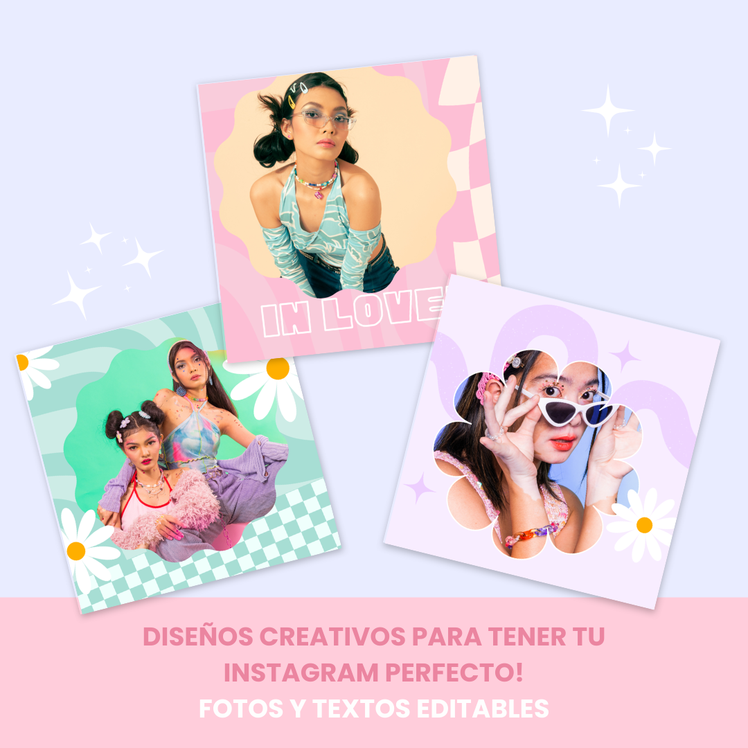 Plantillas Posteos – Retro Chic