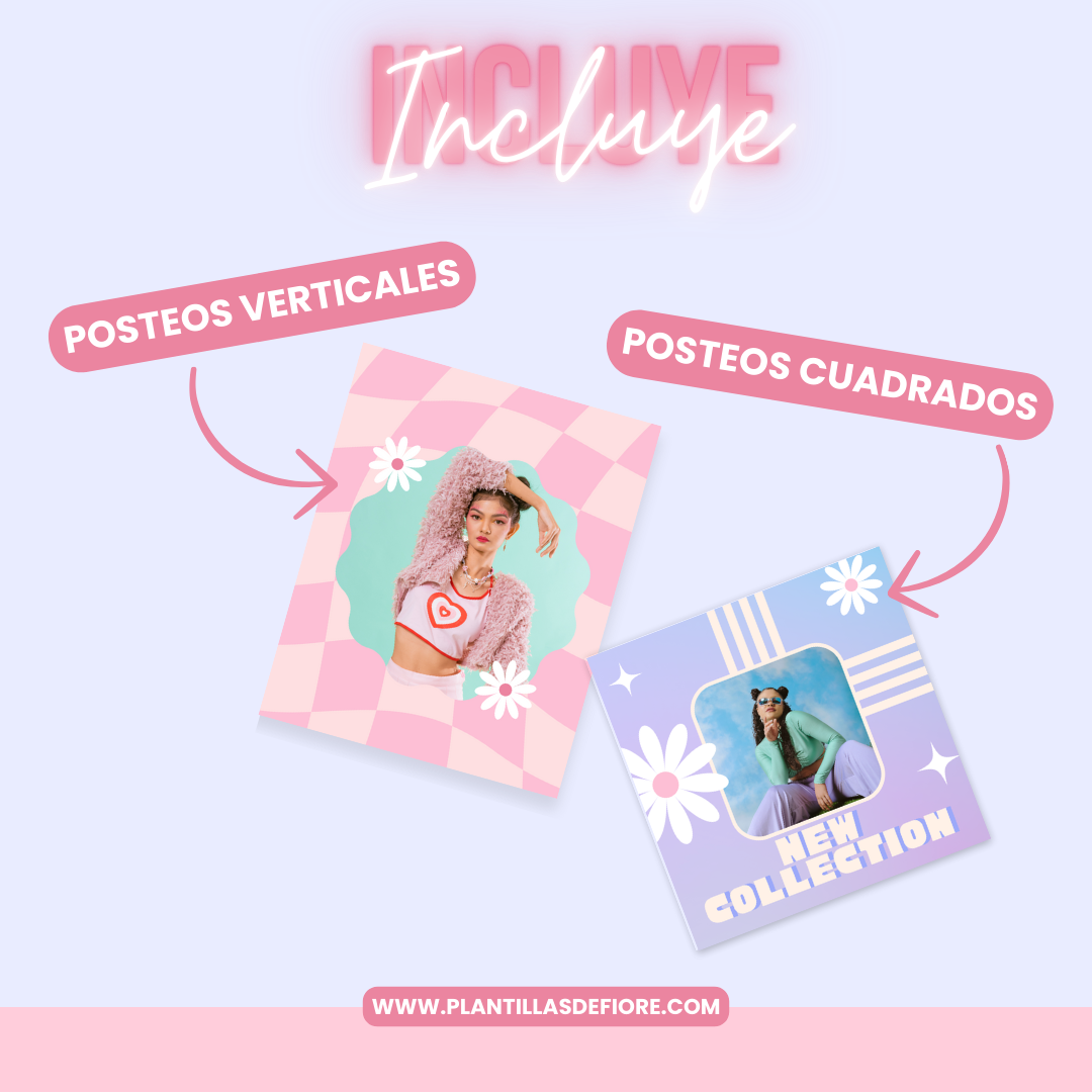 Plantillas Posteos – Retro Chic