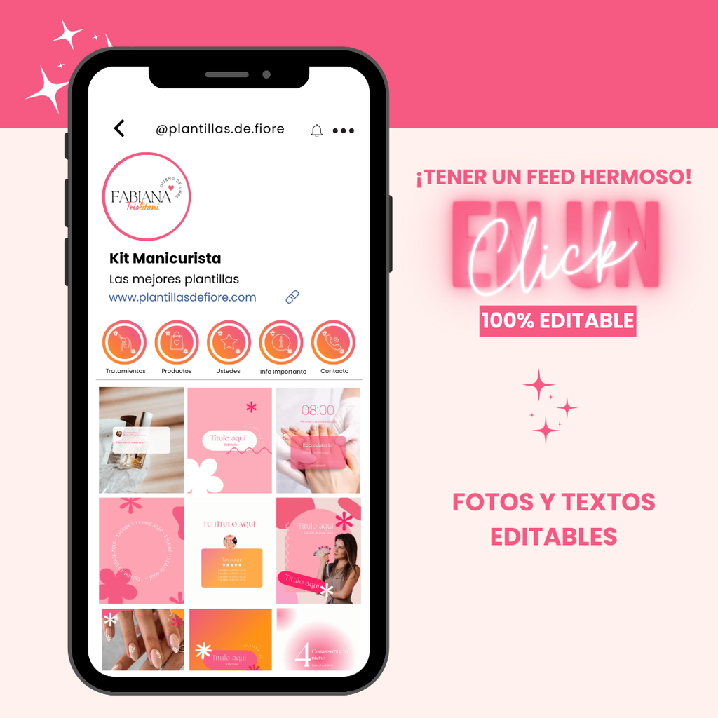 Plantillas Posteos – Manicurista