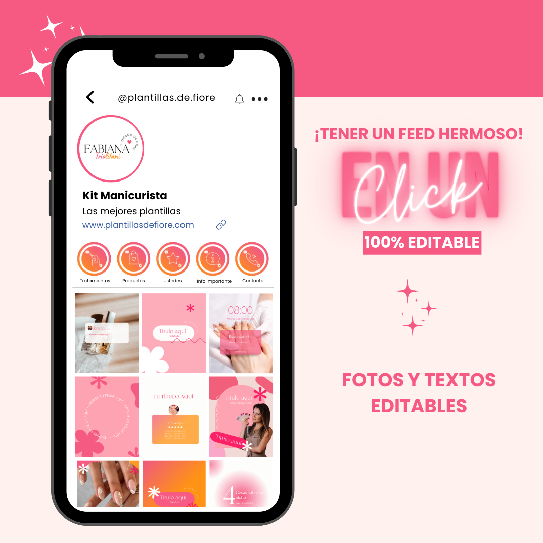 Plantillas Posteos – Manicurista