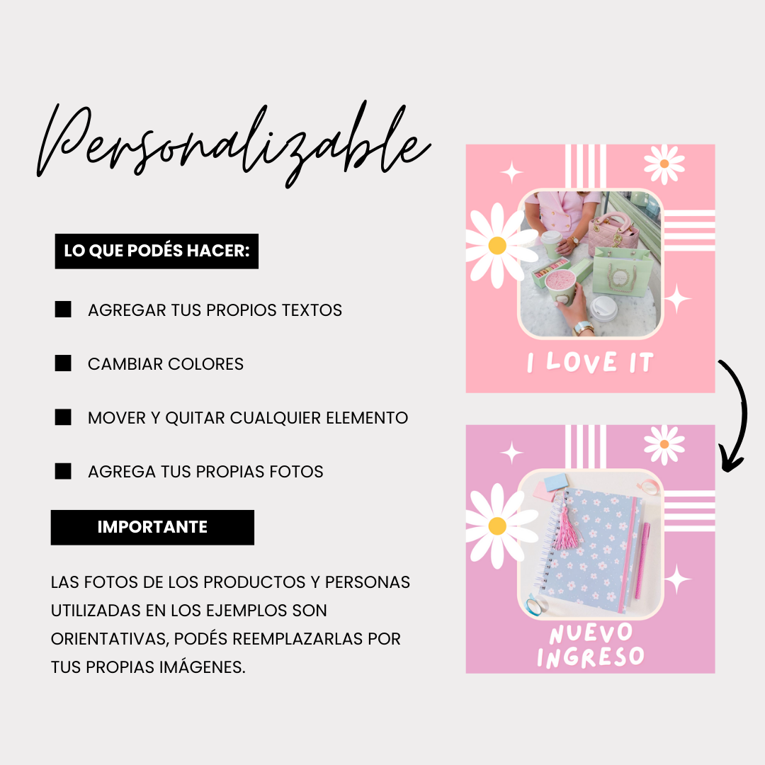 Plantillas Posteos – Total Black