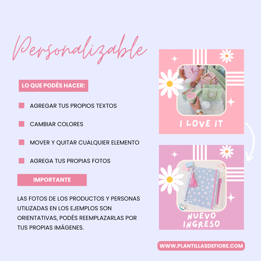 Plantillas Posteos – Retro Chic