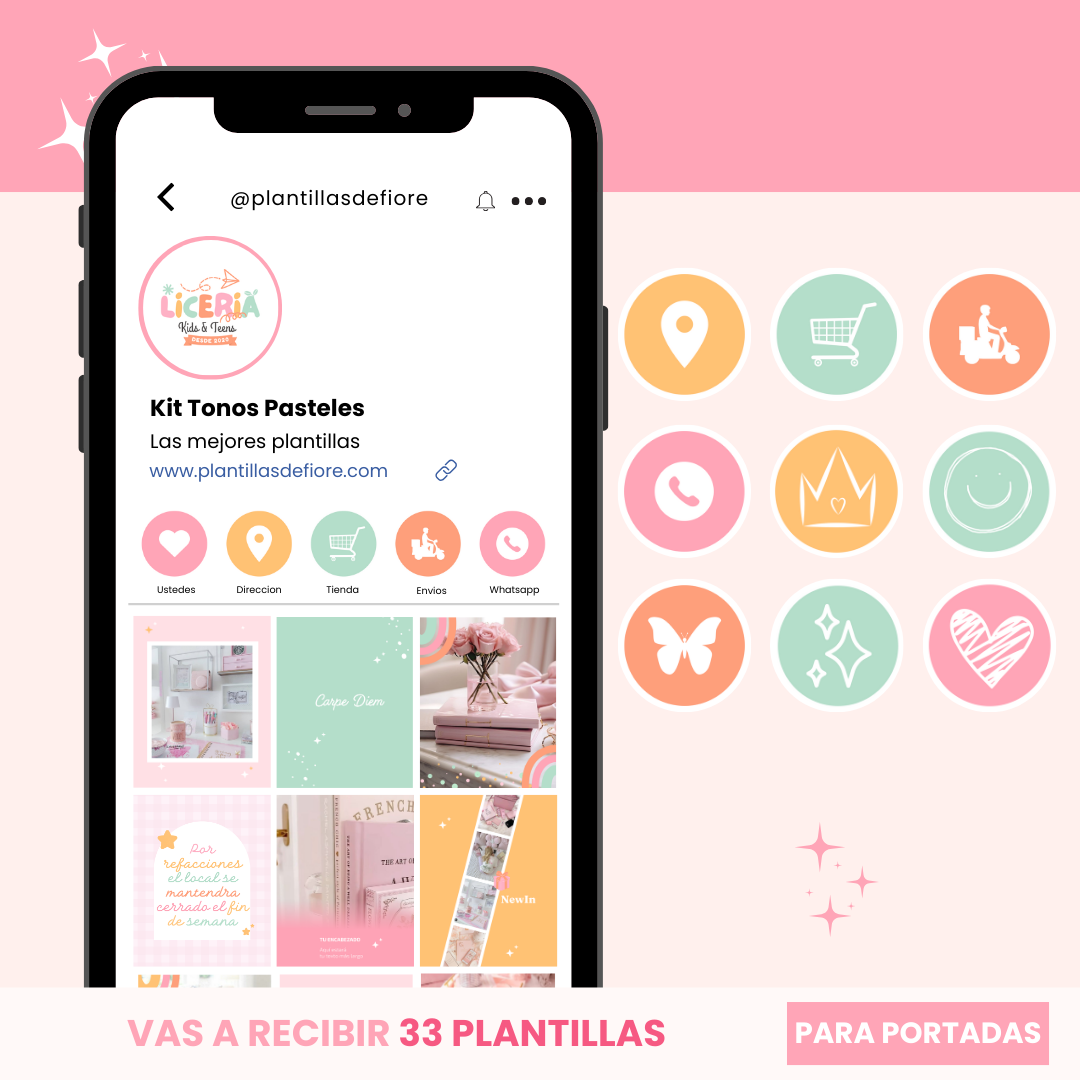 Kit – Tonos pasteles