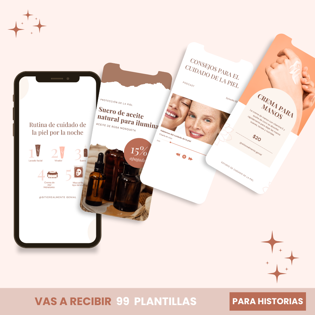 Plantillas Historias – Estética