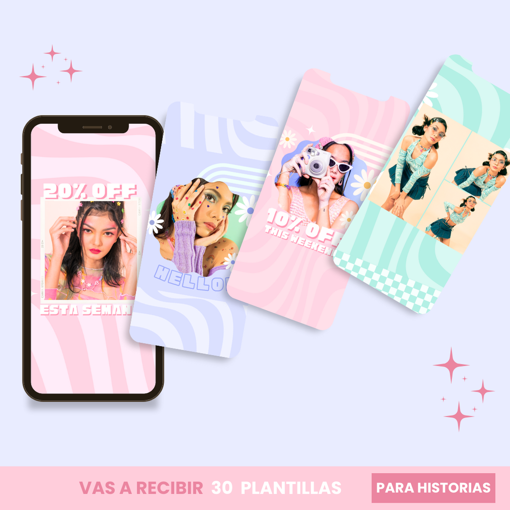 Plantillas Historias – Retro Chic
