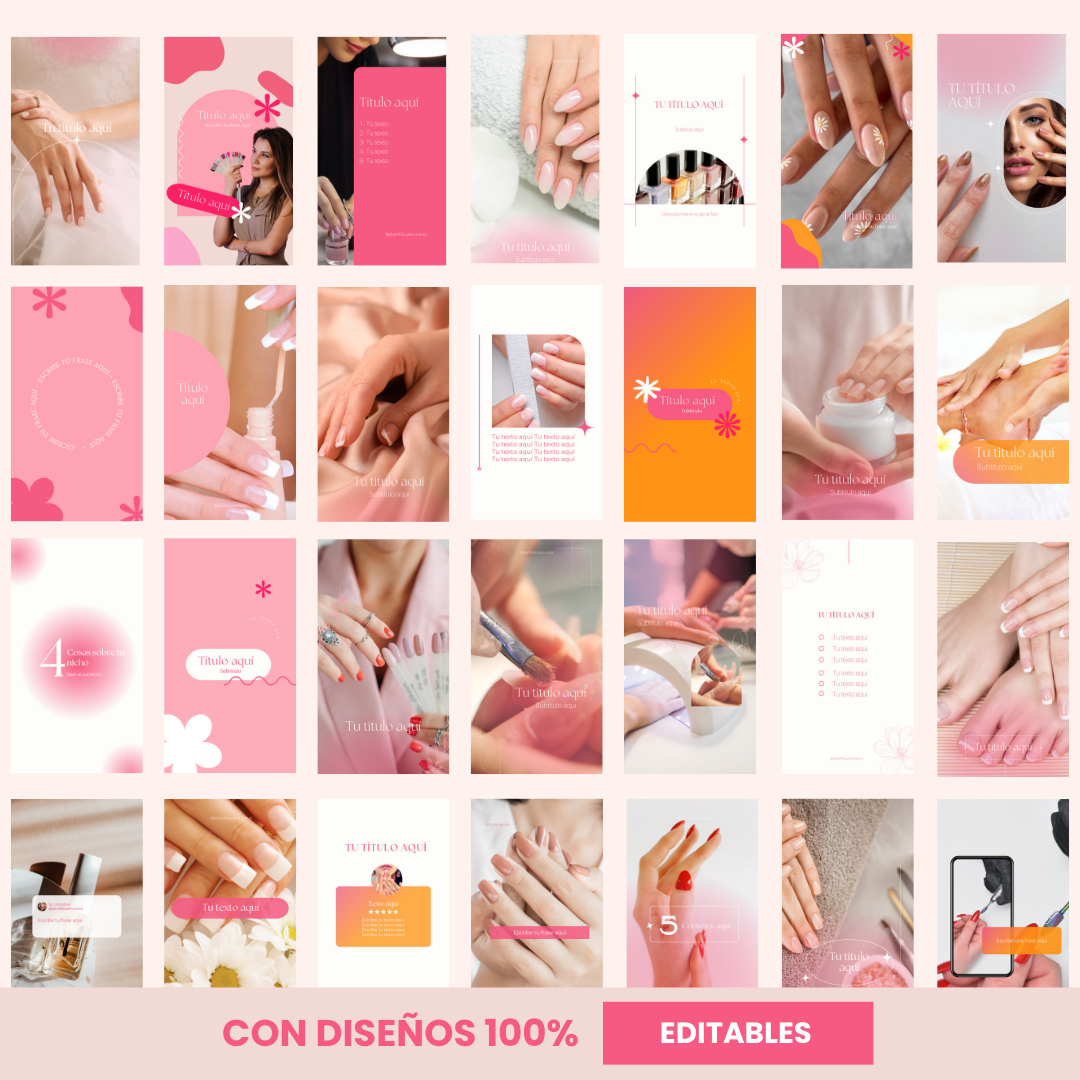 Plantillas Historias – Manicurista