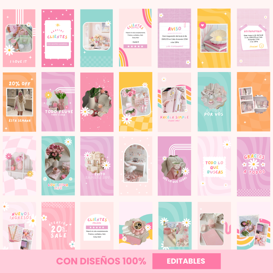 Plantillas Historias – Allegra