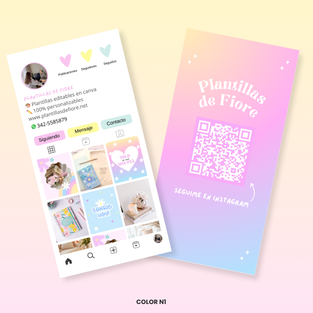 Tarjeta - Estilo Instagram