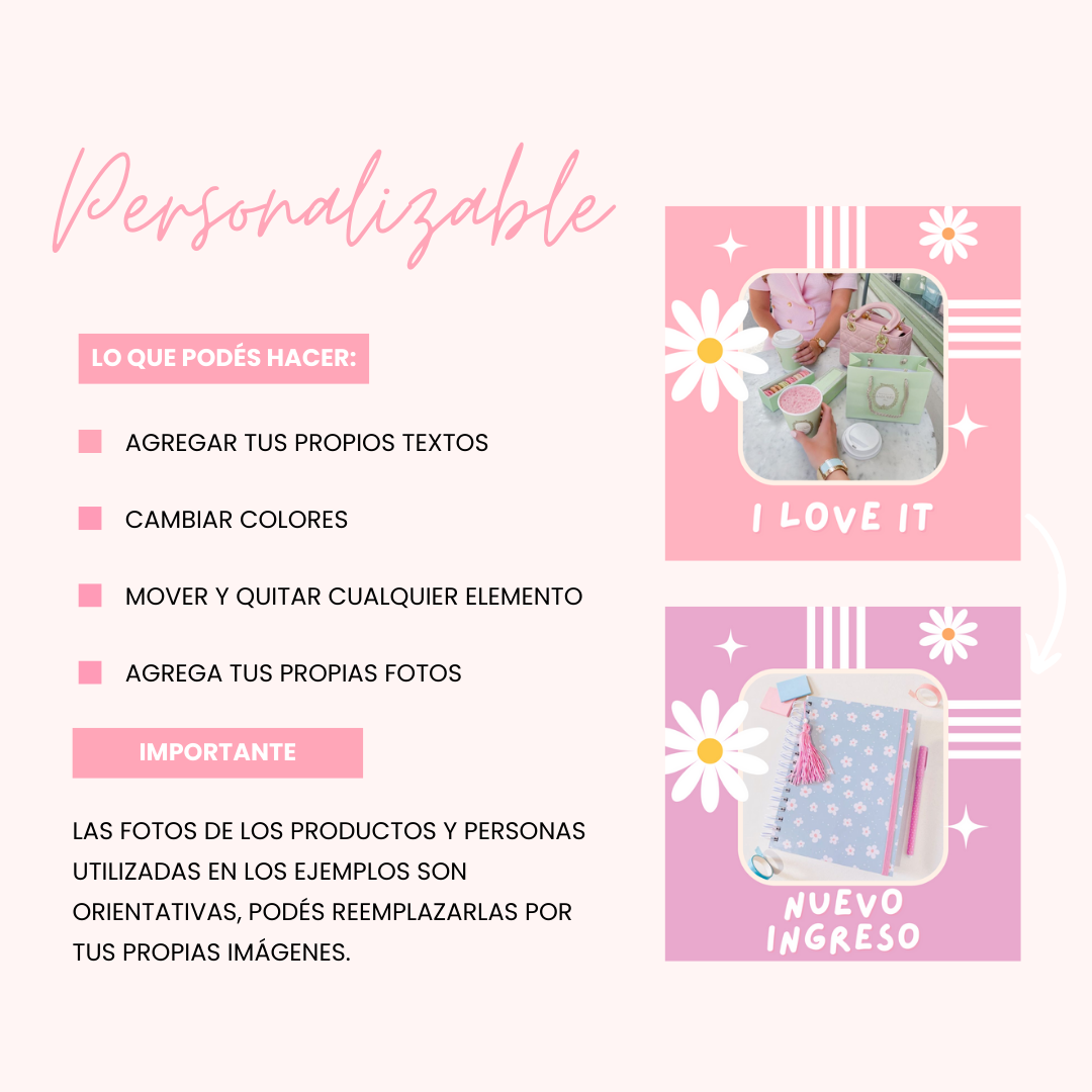 Papelería – Tonos Pasteles