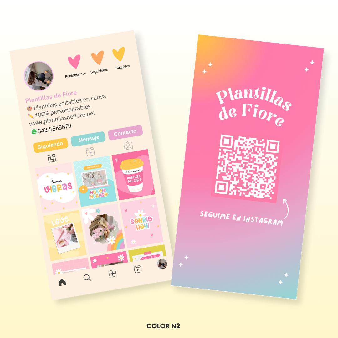 Tarjeta - Estilo Instagram