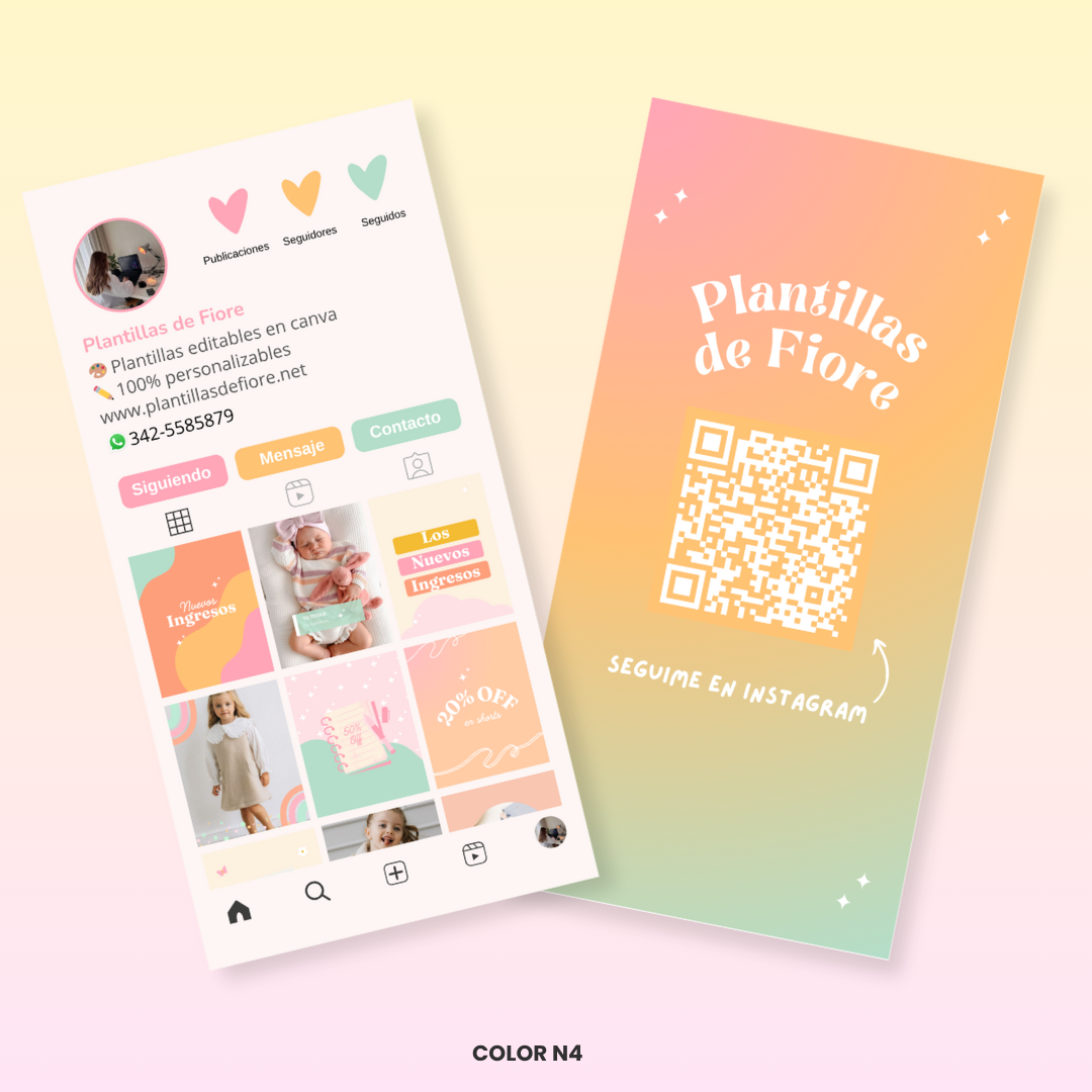 Tarjeta - Estilo Instagram