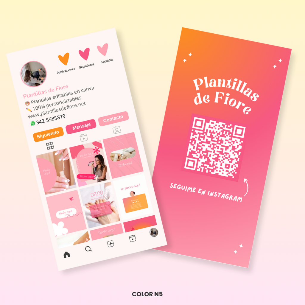 Tarjeta - Estilo Instagram