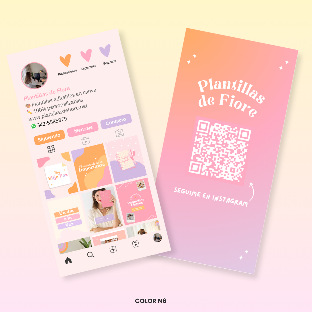 Tarjeta - Estilo Instagram